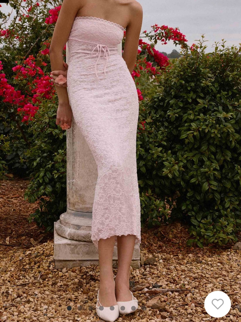 Lace maxi dress